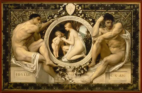 Шелковый постер иллюстрации Густава Климта настенное искусство домашняя