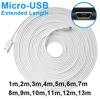 yocpono usb to micro usb cable super extra long extended for android electronic device smartphone data cable for camera webcam