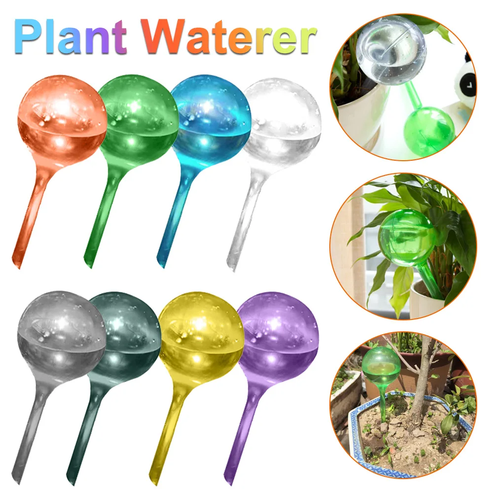 

Automatic Plant Water Feeder Plant Watering Bulbs PVC Garden Household Plant Flower Watering Irrigation System Dripper Spike Kit
