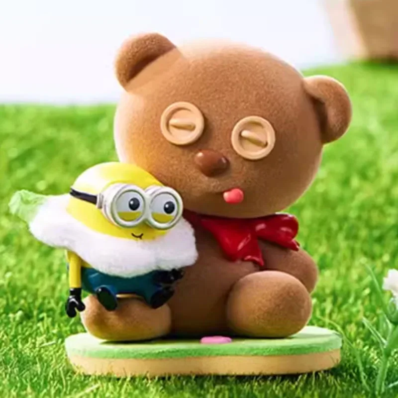 MINISO Миньоны Цветочная Серия Секретная Коробка Милые Украшения Для Спальни