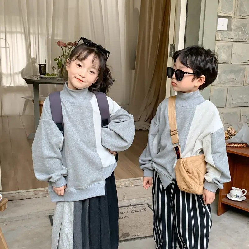 

Children's Designer Clothes Boys Hooded Sweatshirts Winter Girls Sweat-Shirt Fashion Kids Autumn Winter 2023 Clothes Toddler Tee