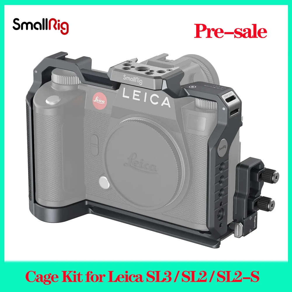 (В наличии) Комплект клетки Smallrig для Leica SL3/SL2/SL2-S быстросъемная пластина Arca-Swiss