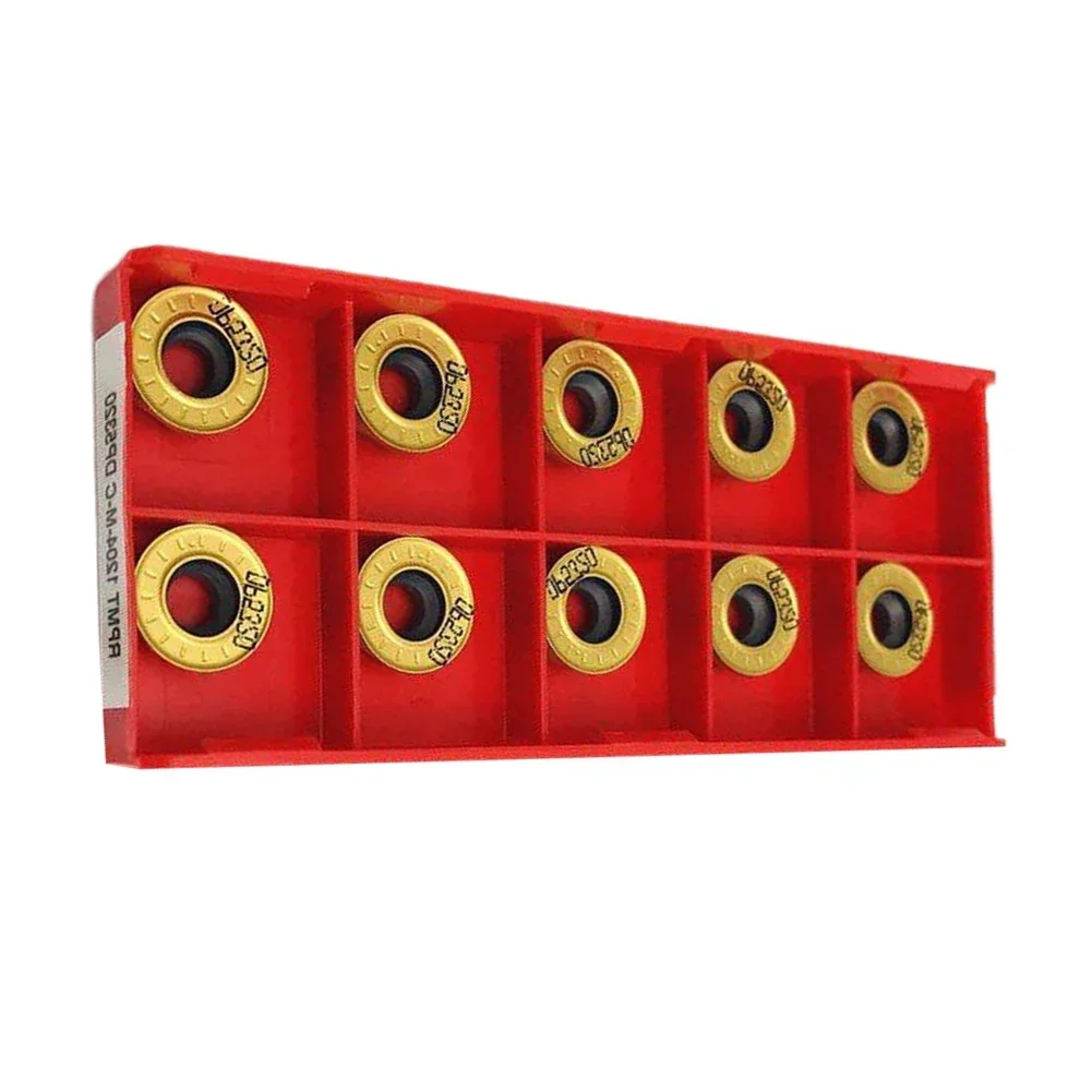 Твердосплавные круглые фрезерные вставки с ЧПУ 10 шт. RPMT1204MC DP5320 R6 для стали