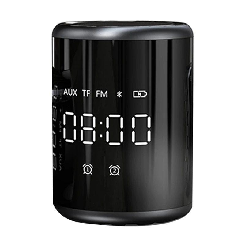 

A18 Portable Speaker Bluetooth Speaker Wireless Bluetooth Speaker Clock Display Alarm Clock Speaker Subspeaker