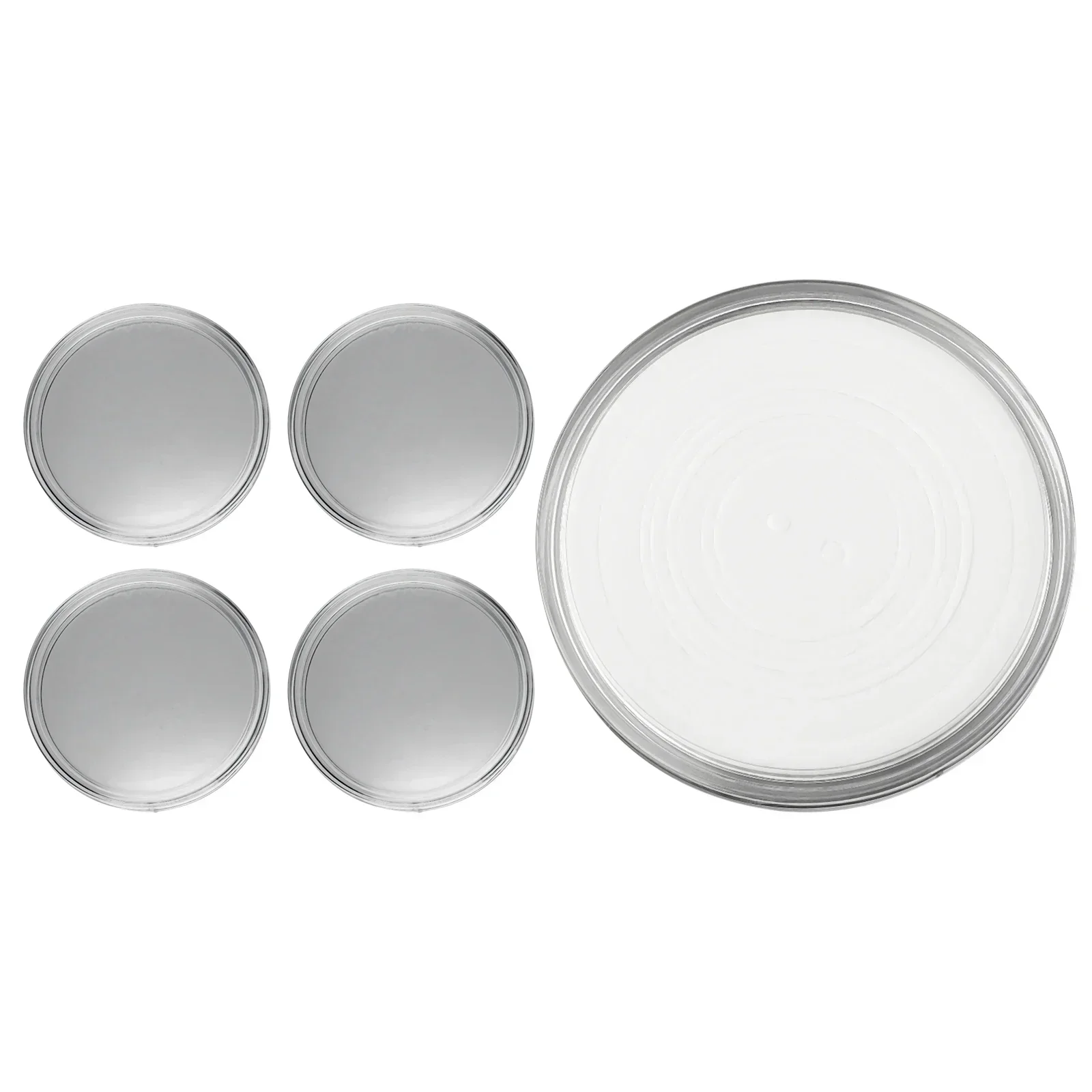 20 шт. прозрачные круглые держатели для капсул монет прозрачная памятная