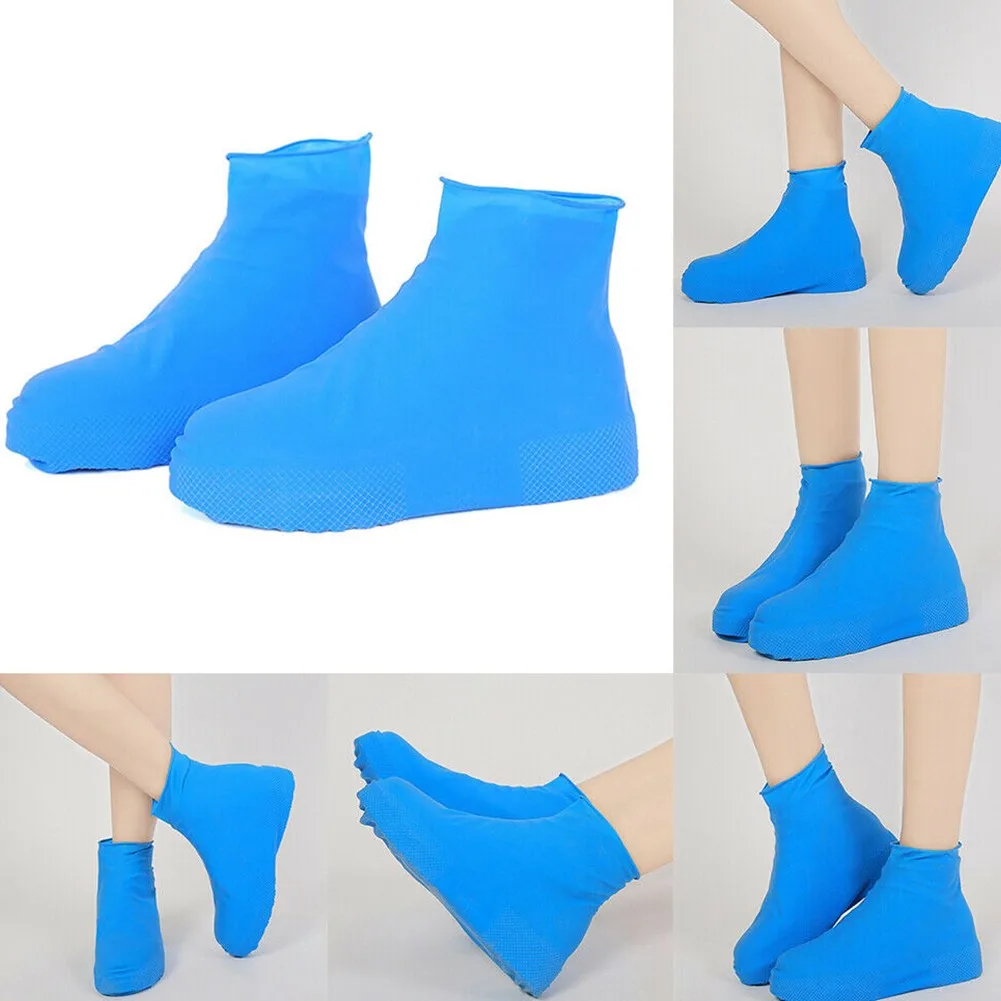 

Silicone Overshoes Rain Waterproof Shoe Covers Boot Cover Protector Recyclable Boot Sleeve Unisex Reusable For Skiing Fishing