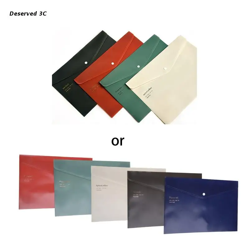 

Retro File Folders Envelope Folder Button Closure Envelopes Folder Random Color