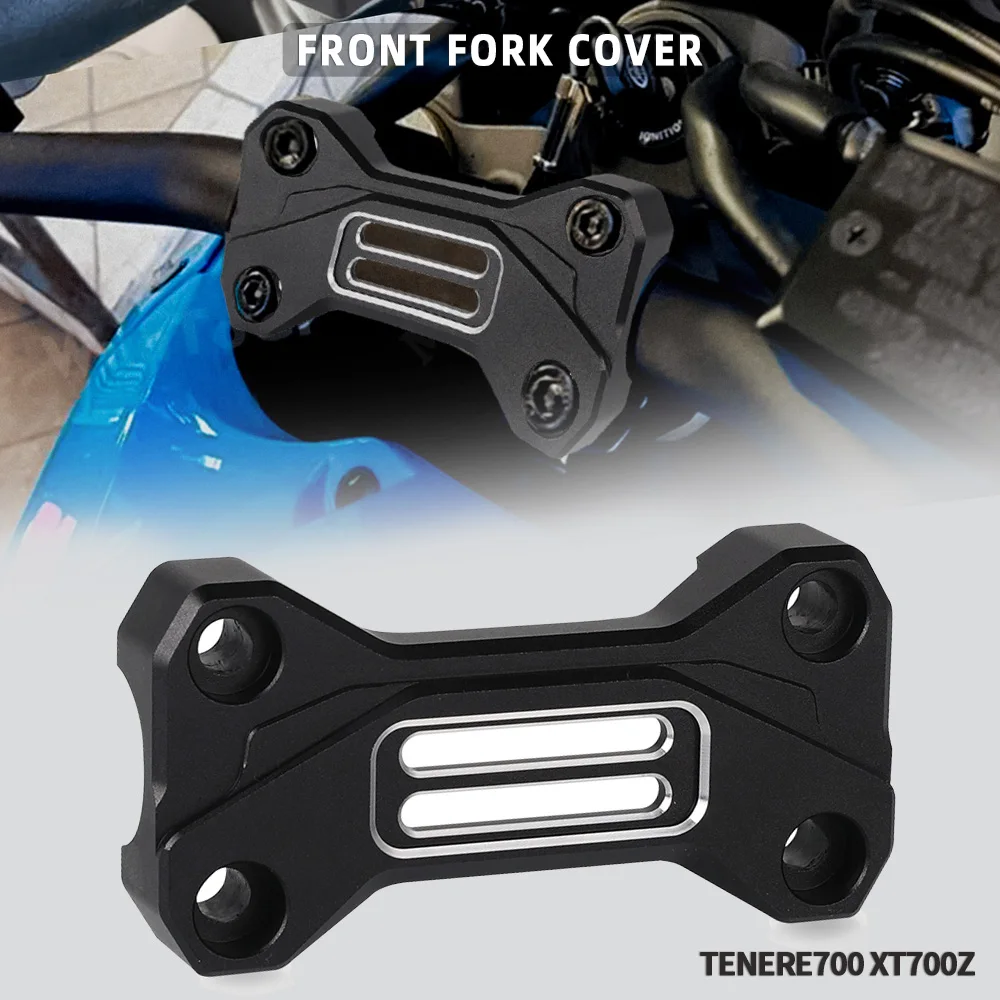 

Motor Handle Bar Riser Top Clamps Guard Front Fork Cover For Yamaha TENERE700 Tenere 700 XTZ XT700Z T700 T7 2019 2020 2021 2022