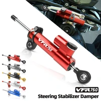 universal motorcycle adjustable steering stabilize damper safety control bracket mounting kit for honda vfr750 1991 1997 vfr 750