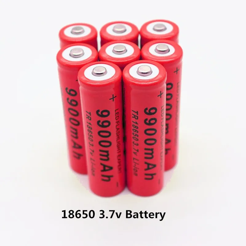 

2023New 18650 Battery 3.7V 9900mAh Rechargeable Li-ion 18650battery for Led Flashlight Torch Batery Lithium + Free Shipping