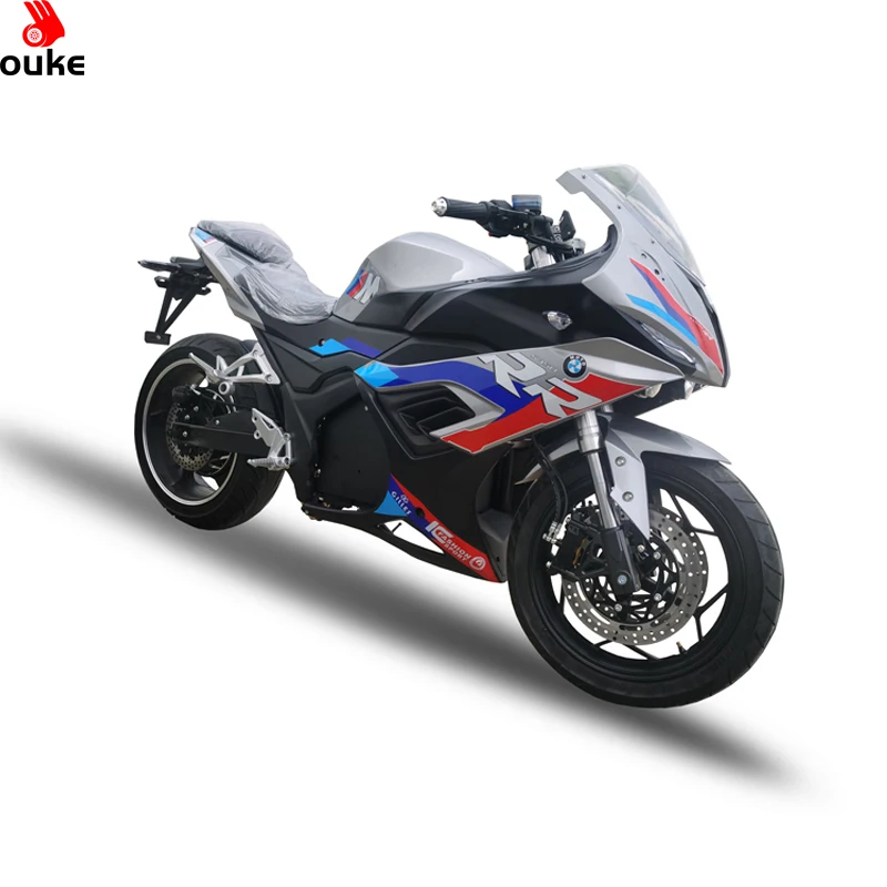 

Direct manufacturer new design product moped 3000w 72v adult racing electric motorcycle scooter with USB port on-road offroad