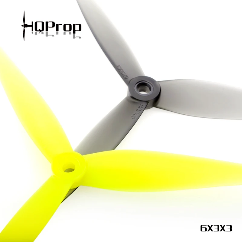 

6Pairs(6CW+6CCW) HQPROP 6X3X3 6030 3-Blade PC Propeller for FPV Freestyle 6inch Long Range Drones DIY Parts