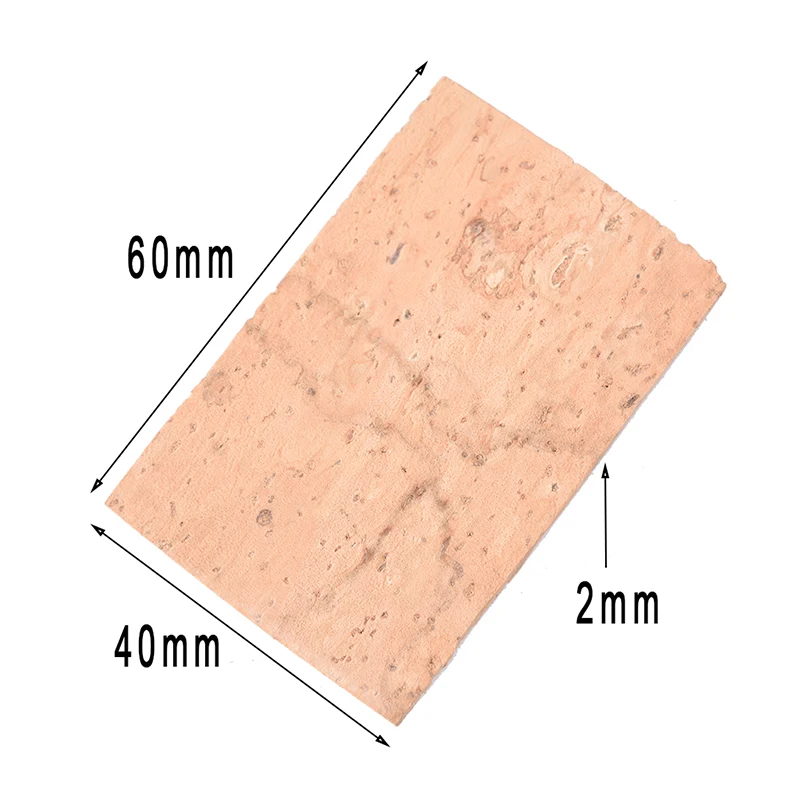 

5pcs Saxophone Corks Soprano/ Tenor/ Alto Neck Cork Saxophone Parts Musical Instrument Accessories 61x39x2mm