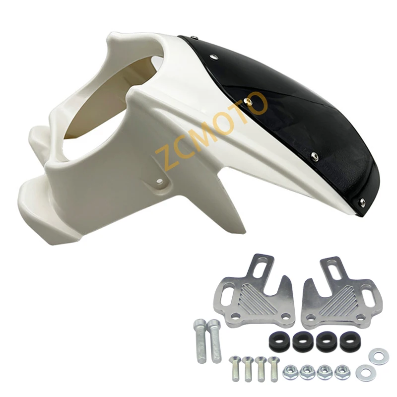 

Запасные части для мотоциклов, модификация, 7-дюймовая передняя фара, Верхняя лампа, кронштейн для CB400 CB1300 VTEC 4 5 6 Z900RS