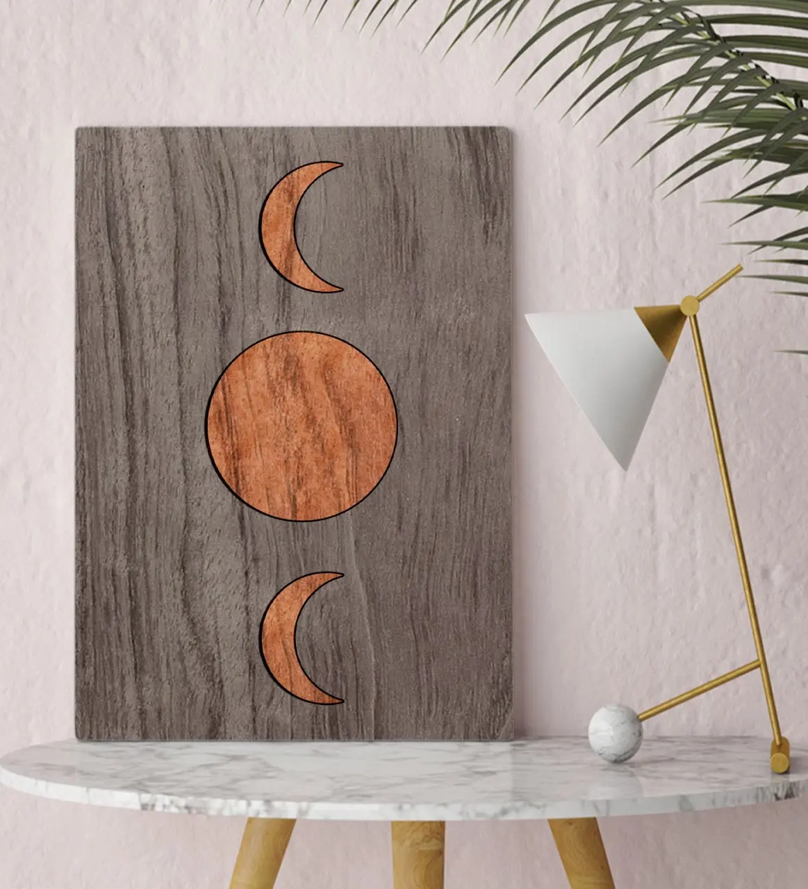 

Холщовый стол BK Home Moon Design 30x50cm-1