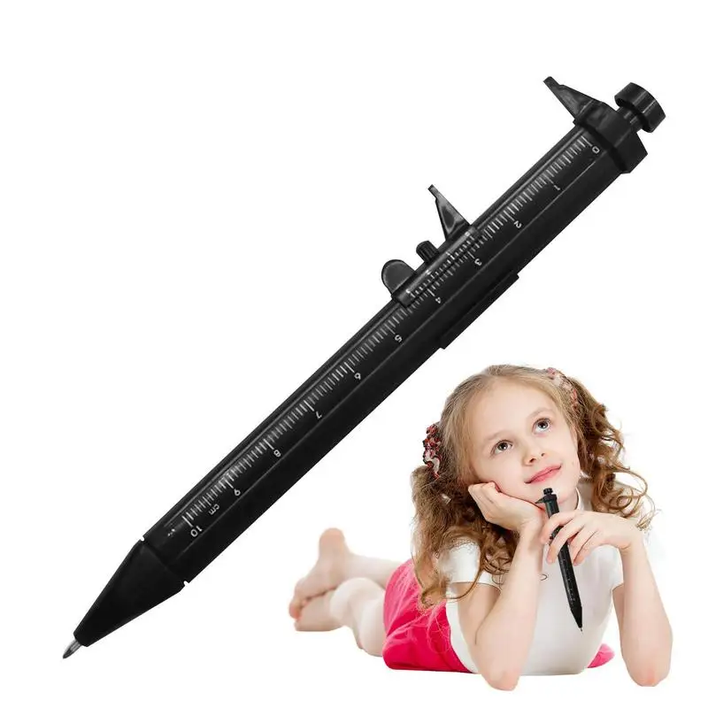 

Многофункциональная ручка с гелевыми чернилами Шариковая ручка 0,5 мм штангенциркуль с нониусом шариковая ручка творческие канцелярские измерительные инструменты