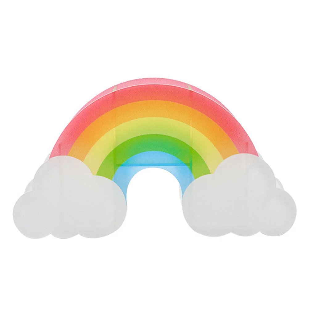 

Makeup Brish Holder Storage Pen Container Creative Desktop Student Acrylic Stand Child