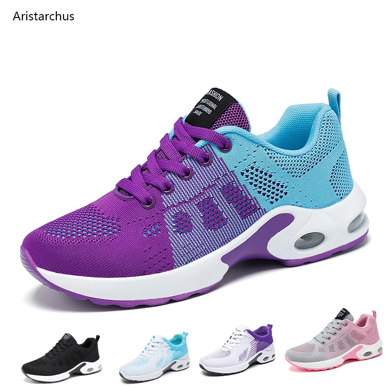 

Women's shoes, casual sports shoes, flying woven mesh shoes, running breathable tennis shoes, special offers 2023 sports shoes