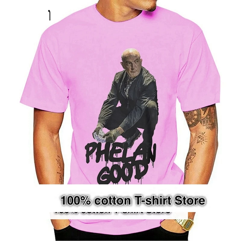 

Pat Phelan T Shirt Hoodie Art Mans Cult Print Corrie Phelan Good Slim Fit Tee Shirt