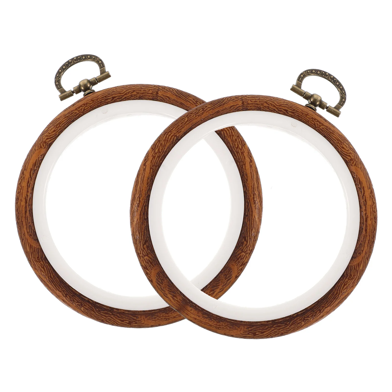 

Embroidery Hoop Circle Cross Hoops Frame Ring Wood Sewing Bamboo Craft Imitated Needlepoint Display Round Pendant Holder Diy
