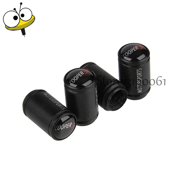 

Стайлинг автомобиля колпачки для клапанов колпачков для Купера логотип для MINI Cooper R52 R53 R55 R56 R57 R50 F55 F56 Clubman Countryman JCW