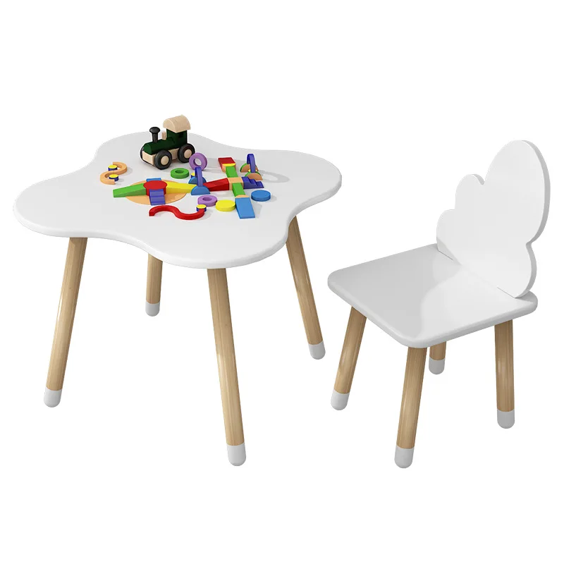 

Children Furniture Sets solid wood kids study table set kids table and chair meble dla dzieci bureau enfant muebles de madera