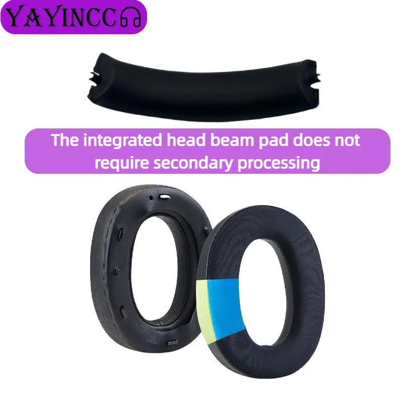 Фото YAYINCC Plug and Play повязка на голову для наушников, ремонт внутренней и замены кожаных/ледяных амбушюр, комбинированная для Sony WH-1000XM2/MDR-1000X №3