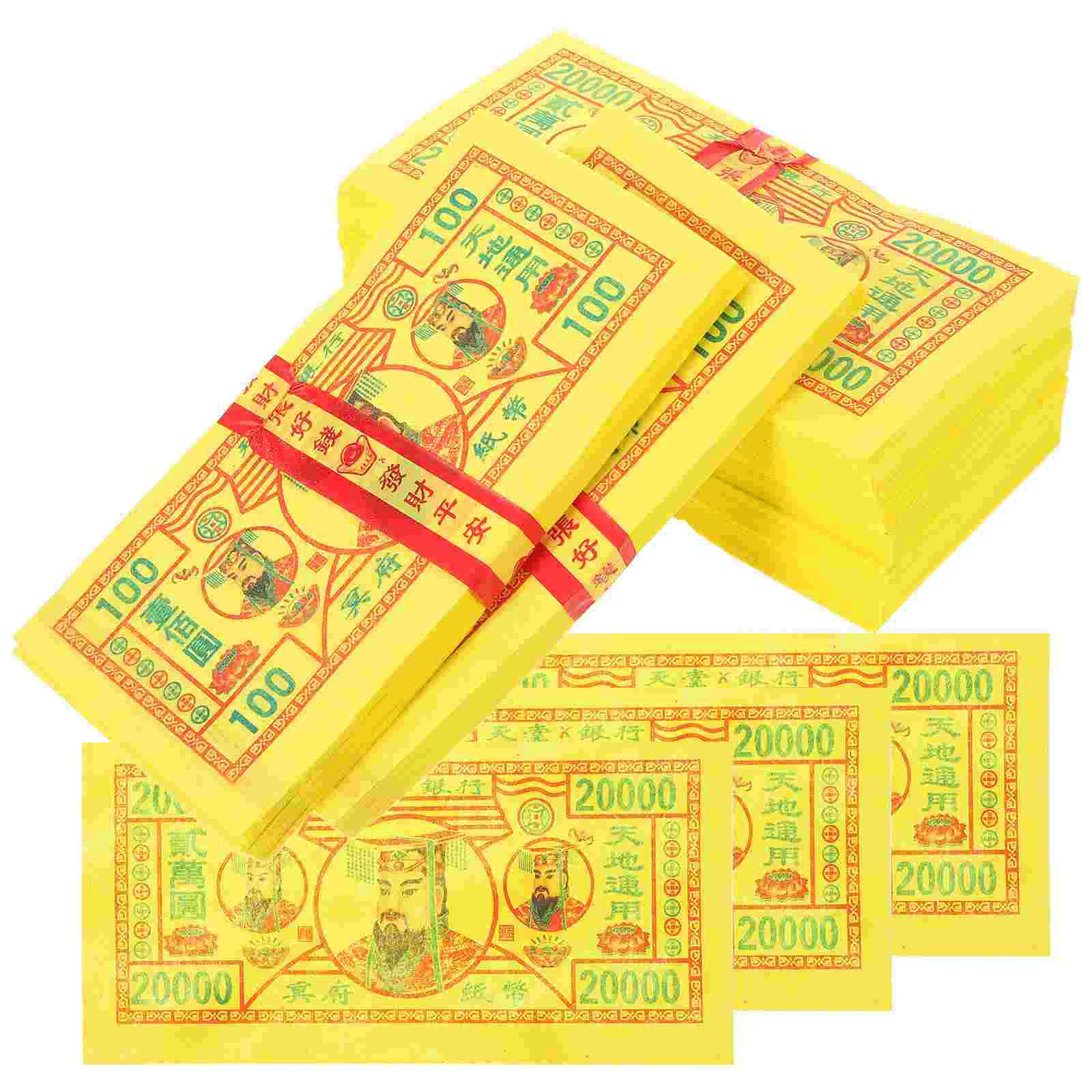 

350 Sheets Paper Heaven Bank Note Ghost Money Role-playing Ancestor Money