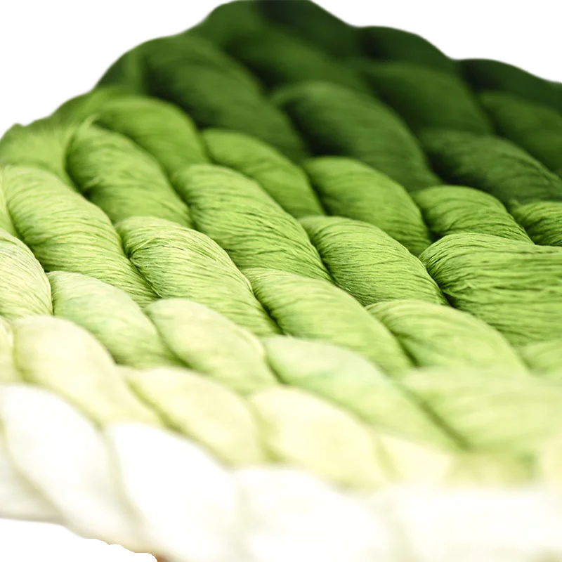 Бархатная Цветочная вышивка Suzhou с ручной обмоткой 1 цвет 400 м шелковая нить