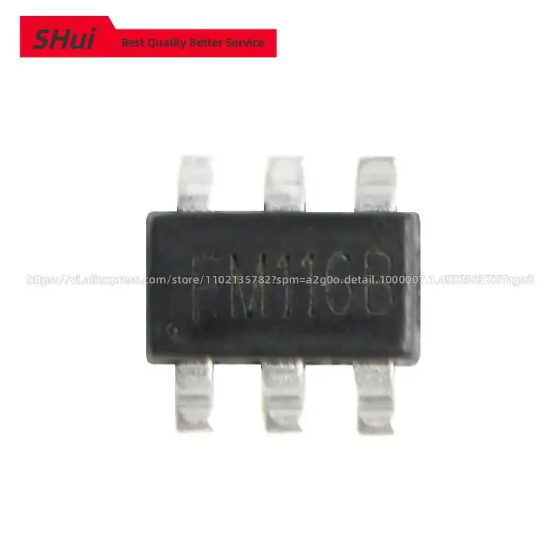 

10 Pcs FM116B SOT-23-6 DC Tail Motor Steering Gear Motor Drive Chip