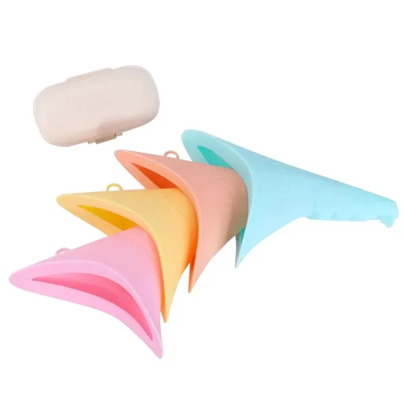 Женский портативный открытый аварийный стоячий писсуар женский силиконовый