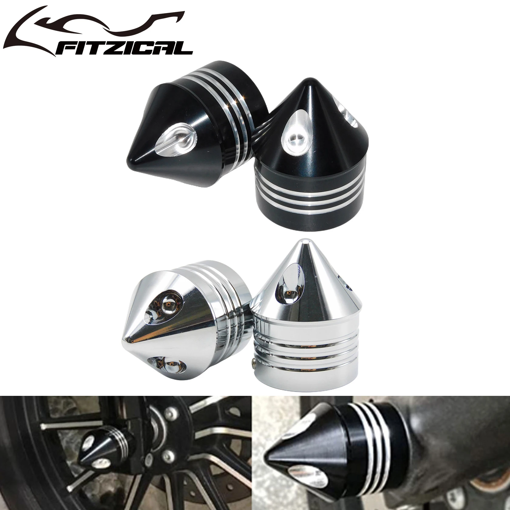 Крышка для передней оси мотоцикла алюминиевая крышка Harley Touring Road Glide Softail breaker Dyna