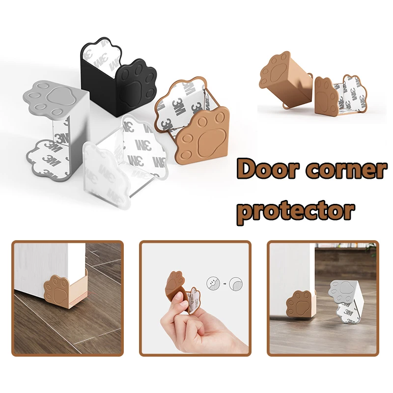 

1PC Door Corner Protection Cover Door Corner Edge Anti-Collision Corner Protection Sticker Children Anti-Bump Protection Sticker