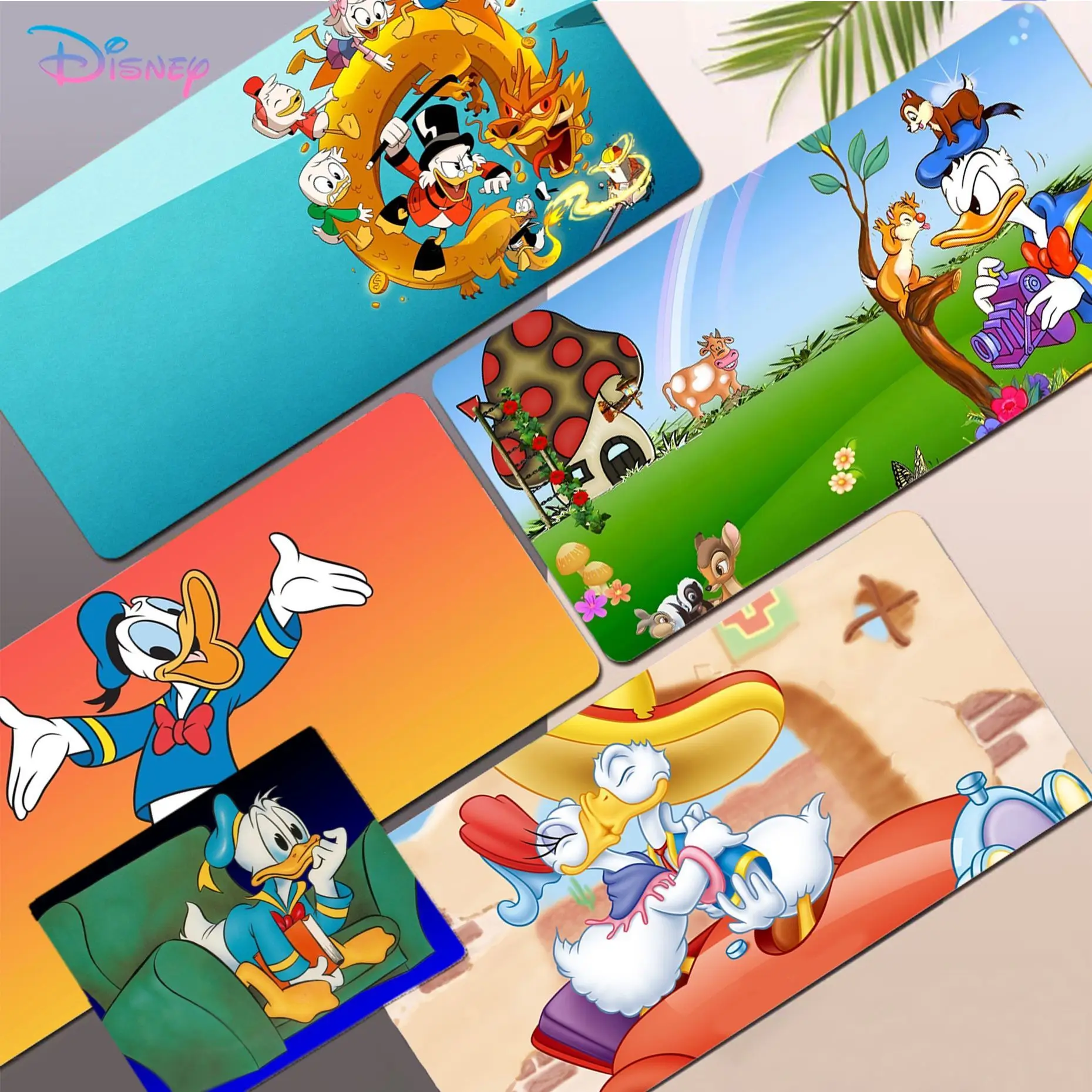 

Disney Donald Duck Mousepad In Stocked Laptop Gaming Mice Mousepad Size For Large Edge Locking Game Keyboard Pad