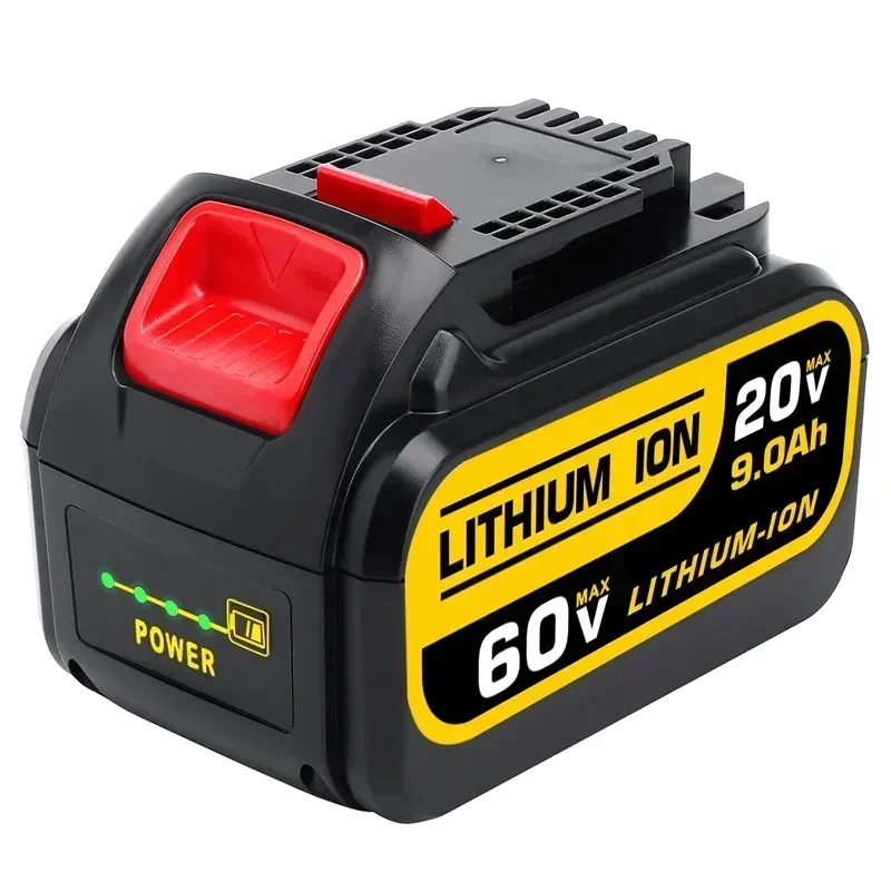 9Ah 20V 60V MAX Сменный аккумулятор для Dewalt 120V DCB606 DCB609 DCB205 DCB204 DCB206 DCB209
