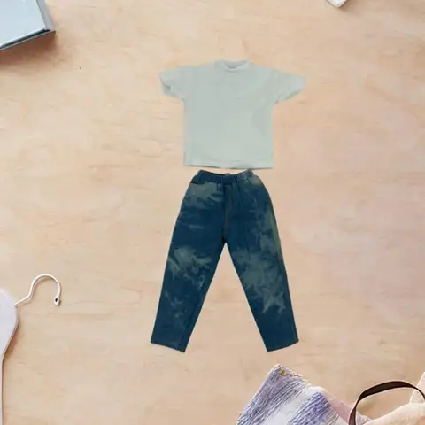 Перфеклан 1:6 футболки и джинсы для кукол