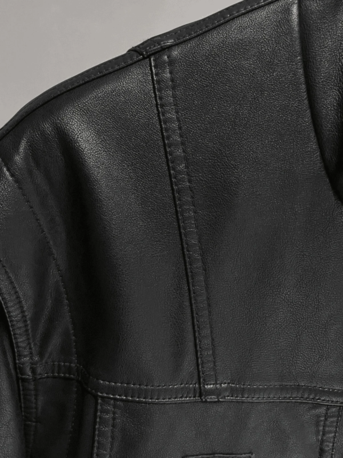 Осенняя новая модная брендовая мотоциклетная короткая кожаная куртка Ruoshuai