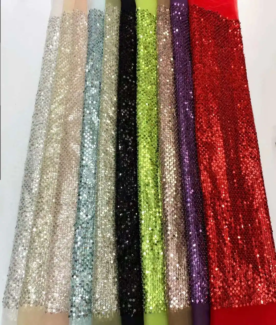 Новейшая африканская кружевная ткань с 3d-вышивкой и блестками 5 ярдов