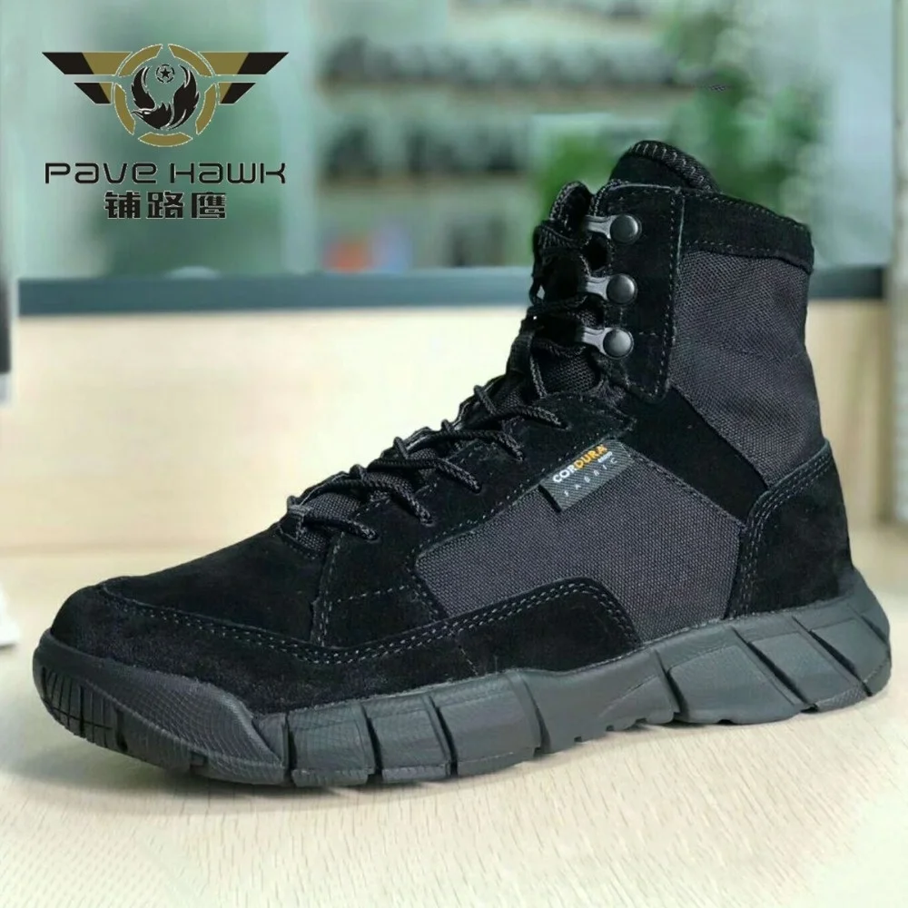 

Outdoor Tactical Combat Boots Water Resistant Breathable Ultralight Wearproof Sport Climbing Trekking Shoes Desert Boot Sneakers