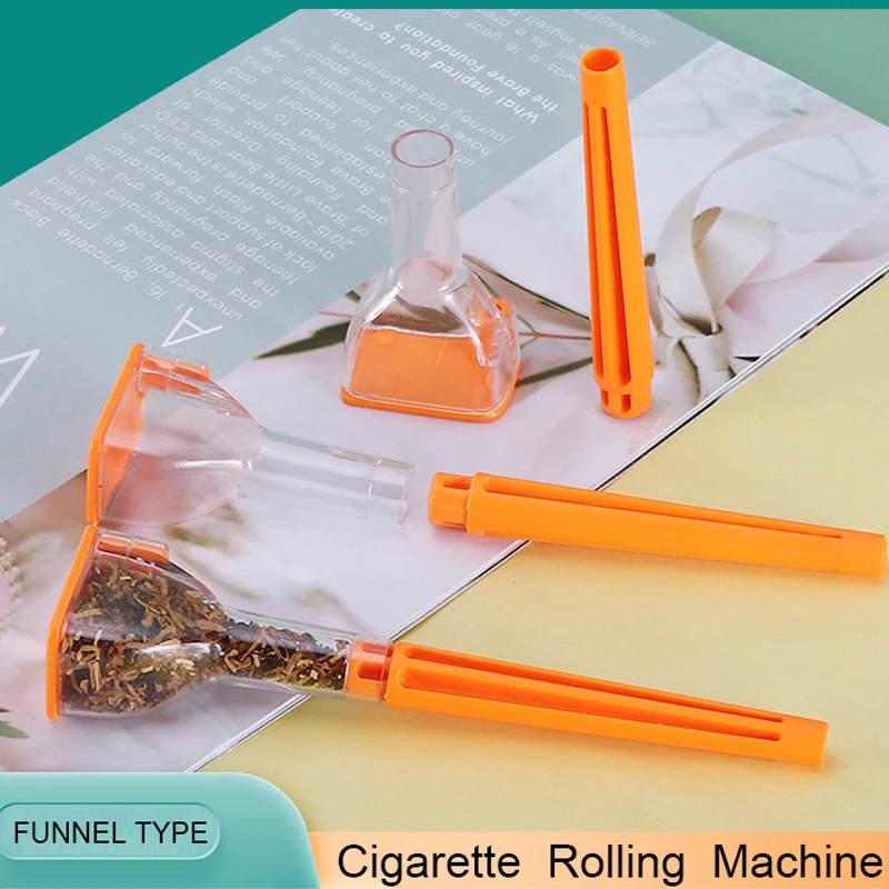 

Dry Herb Rolling Paper Maker Manual Cone Joint Tobacco Roller Rolling Tools Tube Cigarette Rolling Machine Smoking Accessories