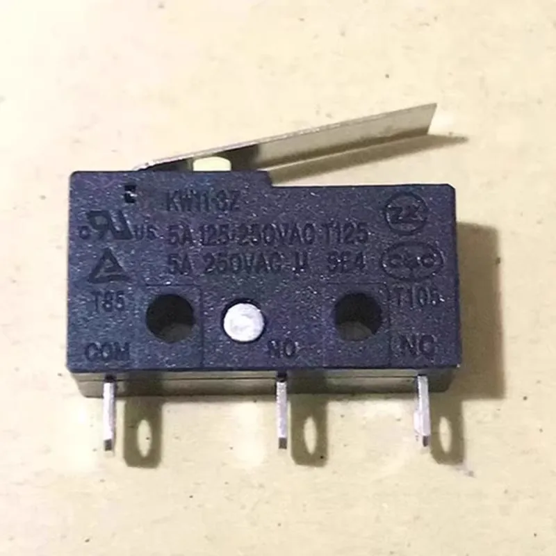 Оригинальный микропереключатель сертификация переключателя хода UL TUV CQC KW11-3Z 5A 125