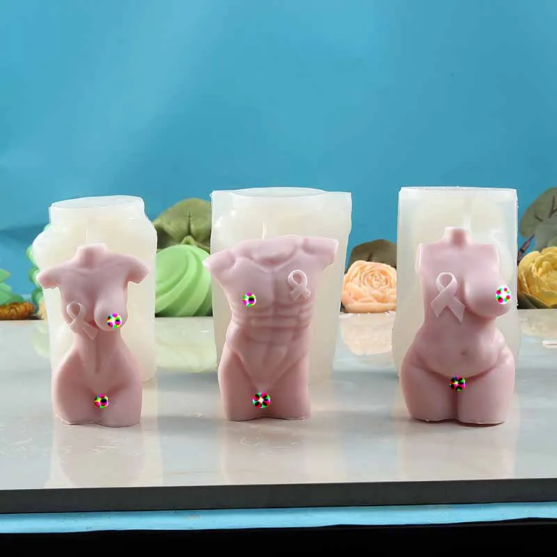 Силиконовая форма для свечи тела сделай сам бант на груди мускулистый человек