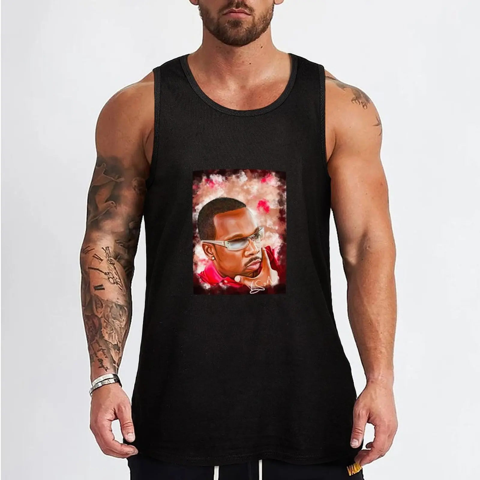 Фото Майка NE 4 Lyfe Mike Bivins Design, спортивная майка для тренировок и бега №2