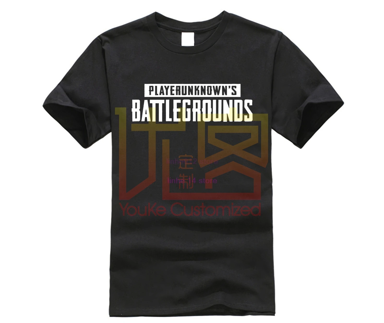 Pubg Playerunknowns Battlegrounds игровые футболки для видеоигр Мужская одежда с коротким