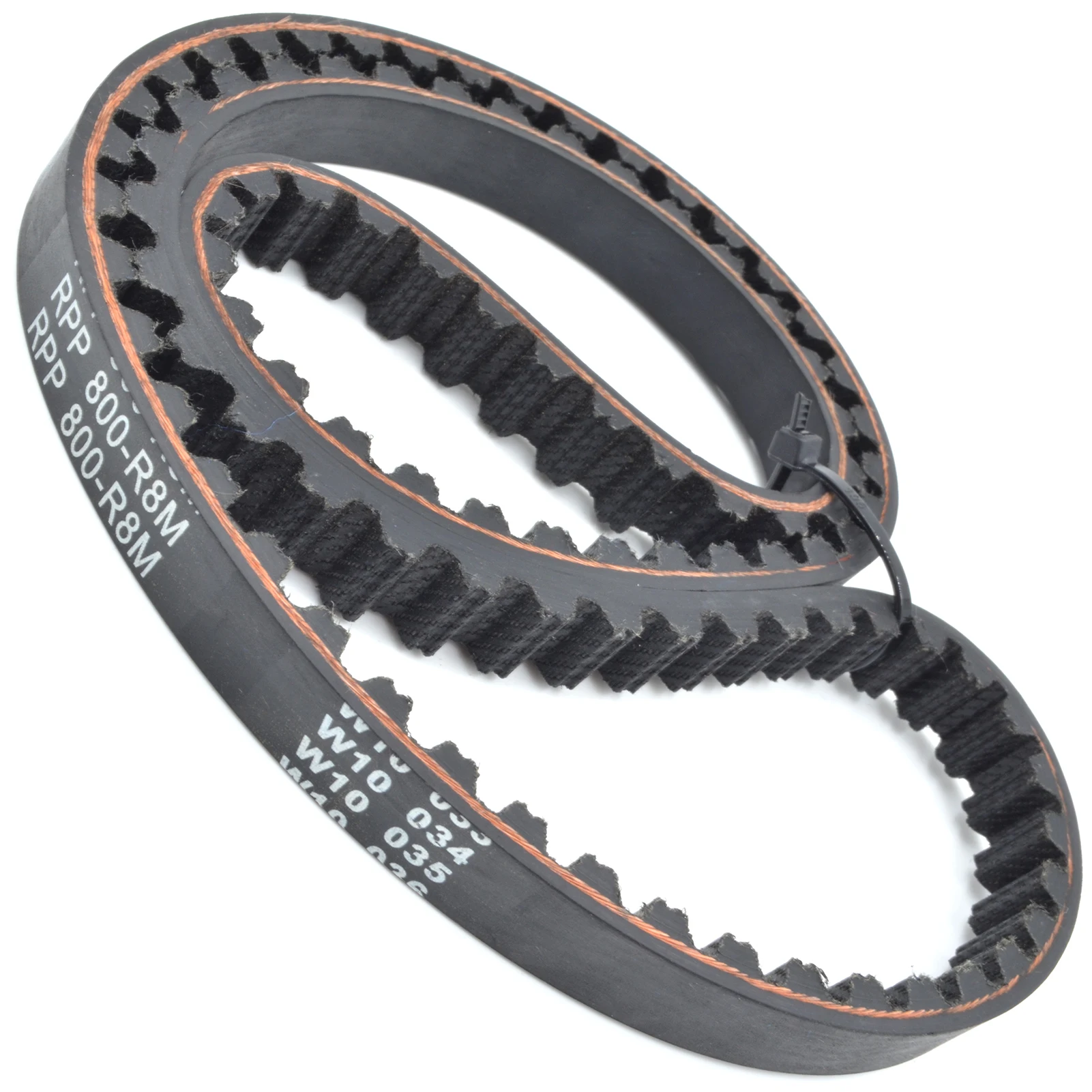 POWGE RPP8M P8M Ремень ГРМ Lp=376 384 392 440 480 512 536 560 600 640 720 760 800 824 840 856 Ширина 10-80 мм Резина
