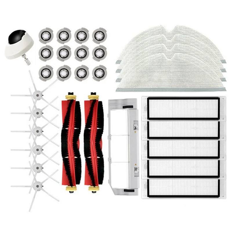 

Mop Cloth Main Side Brush HEPA Filter For Xiaomi Roborock S6 S5 S60 S65 S5 S50 S55 E25 E35 Vacuum Parts Accessories