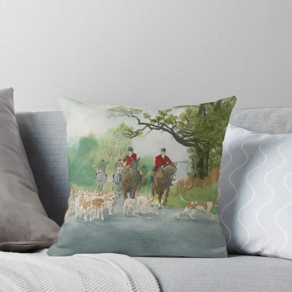 Чехол для подушки Foxhunt 2 полиэстер печатный рисунок