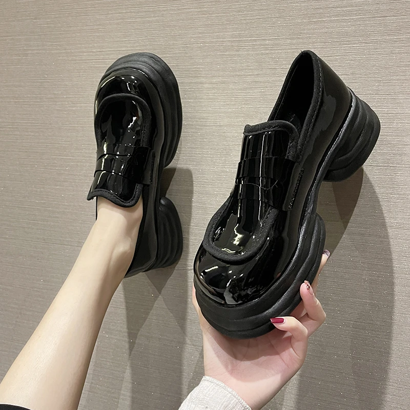

Women's Nude Boots Spring and Autumn New Fashion Solid Color Round Toe Square Heel Boots Trend Women's Comfortable Casual Boots