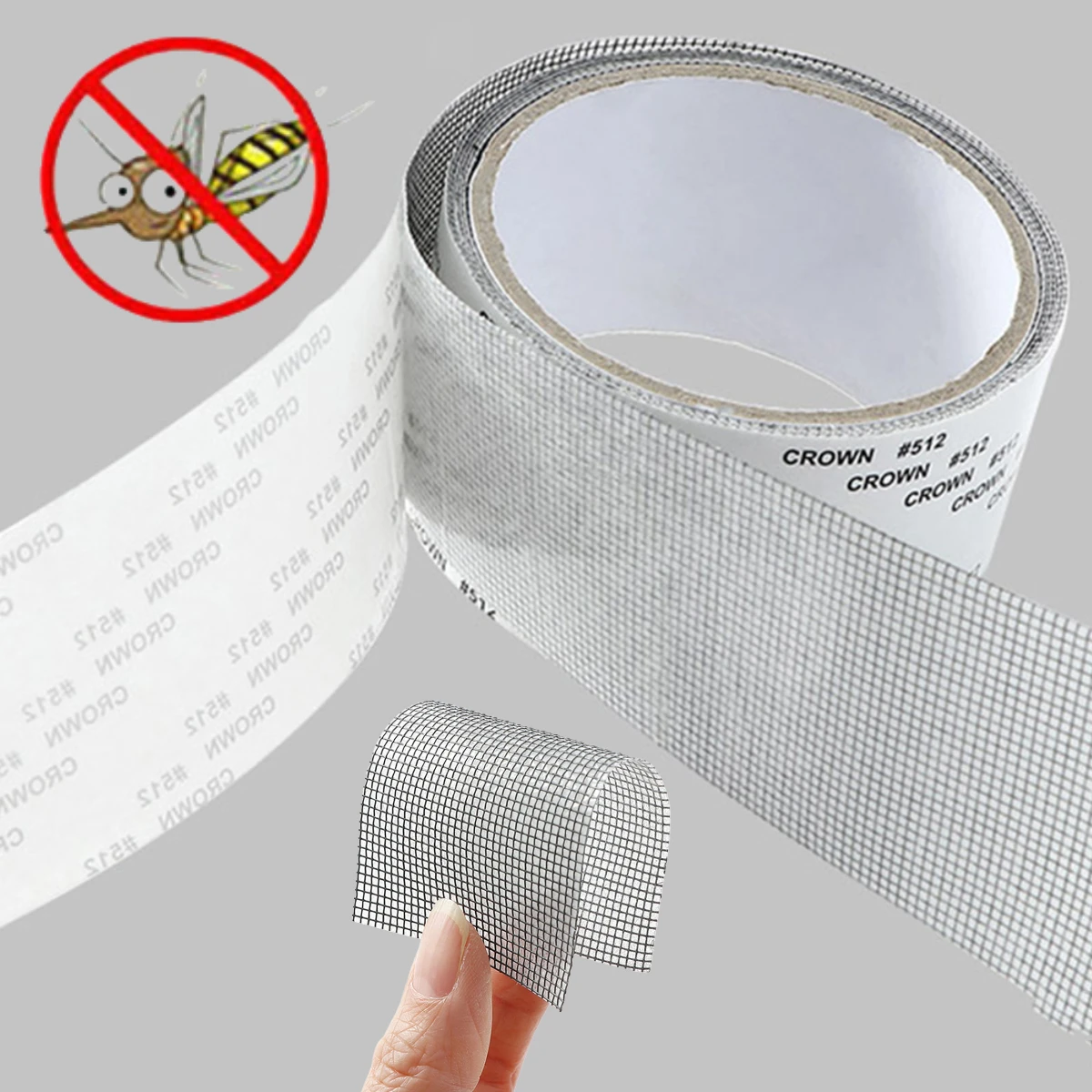 Самоклеящаяся сетка для ремонта окон и экранов патч защиты от насекомых | Рамы-сетки -1005004011518346