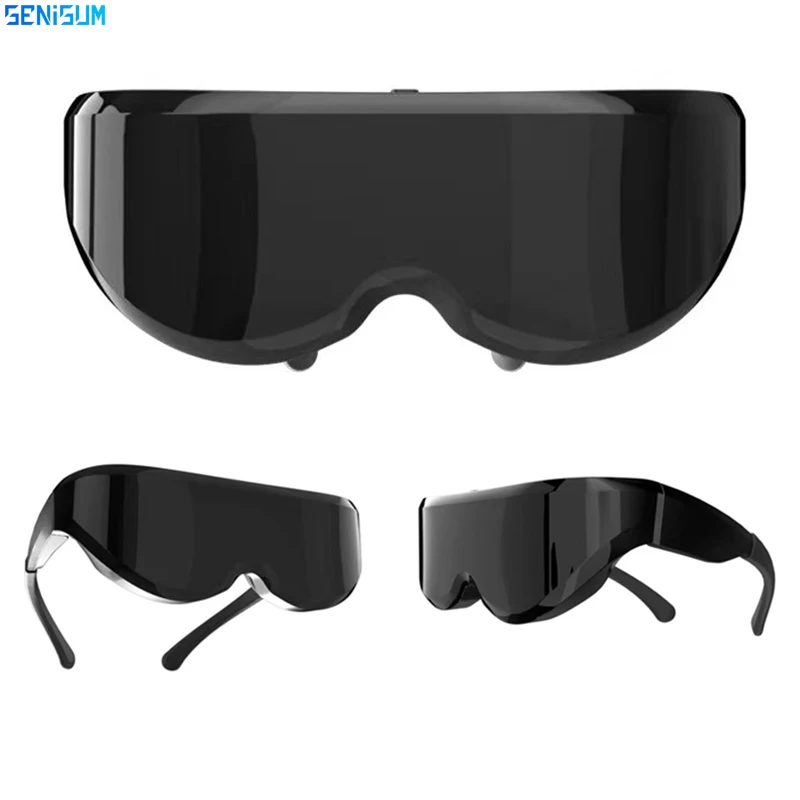 

Head-Mounted New HDMI head-mounted Near-Eye High-definition Giant Screen 3D VR Virtual Reality Movie Game Video Glasses Display